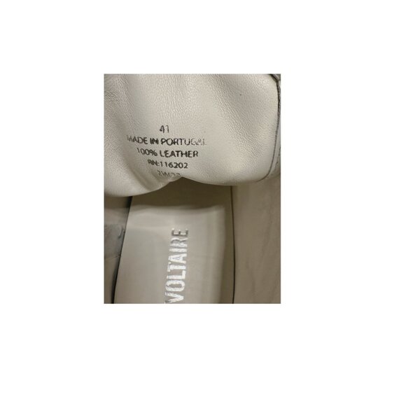 Zadig & Voltaire ZV1747 High Flash High-Top Platform Sneakers New in Box - Picture 9 of 11